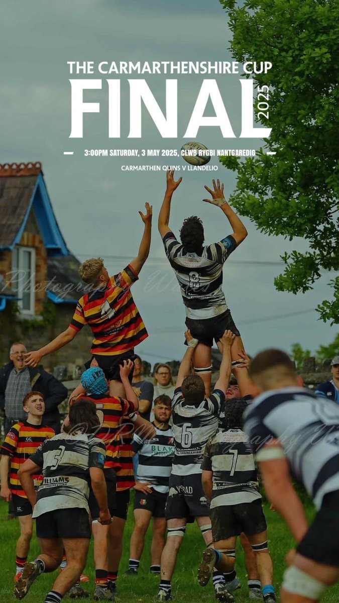 Carms Cup Final tomorrow v <a href="/LlandeiloRugby/">LlandeiloRFC</a> played in <a href="/NantgaredigRFC/">Nantgaredig RFC</a> at 3pm, come and support the boys! <a href="/CarmQuinsRFC/">Carmarthen Quins RFC</a> <a href="/CQuinsMandJ/">Carmarthen Quins Mini and Juniors</a> <a href="/AllWalesSport/">All Wales Sport</a> <a href="/castellhowell/">Castell Howell Foods</a>
