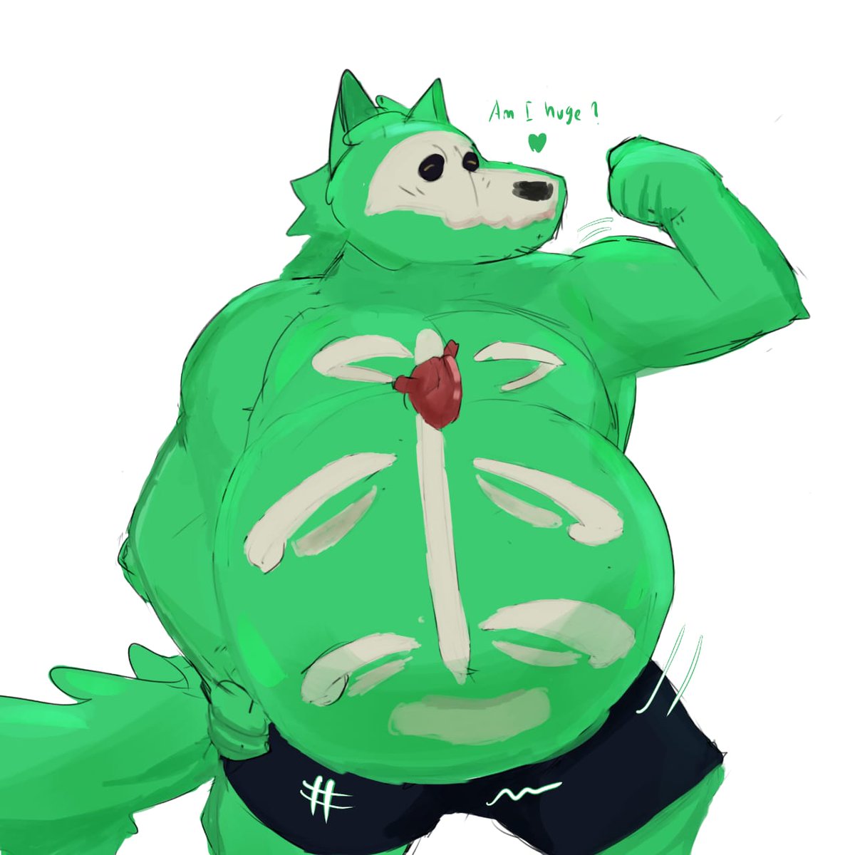 Sorry but Wolf Doug I made here :p #monsterprom