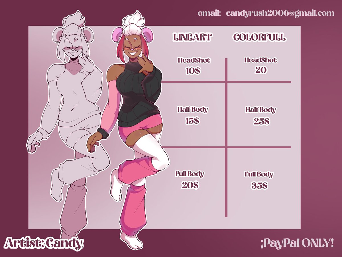 ☆ || 🩷 Candy - #ElKinder - OPEN COMS || 🇻🇪 tweet media