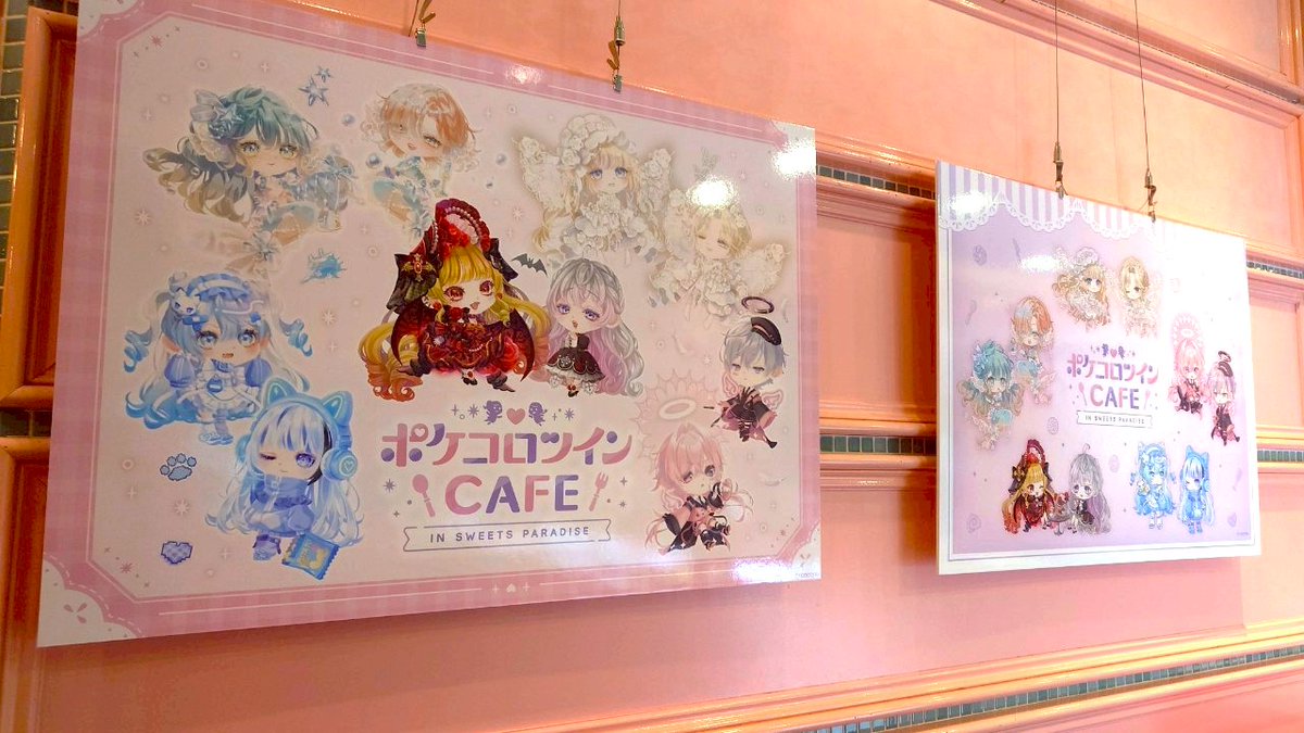 🍽ポケコロツインCAFE IN SWEETS PARADISE🍰 本日より上野マルイ店