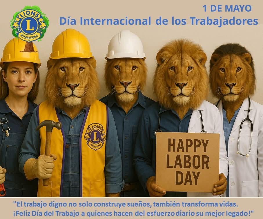 *FELIZ DÍA DEL TRABAJADOR*
En especial a todas aquellas personas que _SIRVEN VOLUNTARIAMENTE CON PASIÓN,_ dedicación y esfuerzo.
