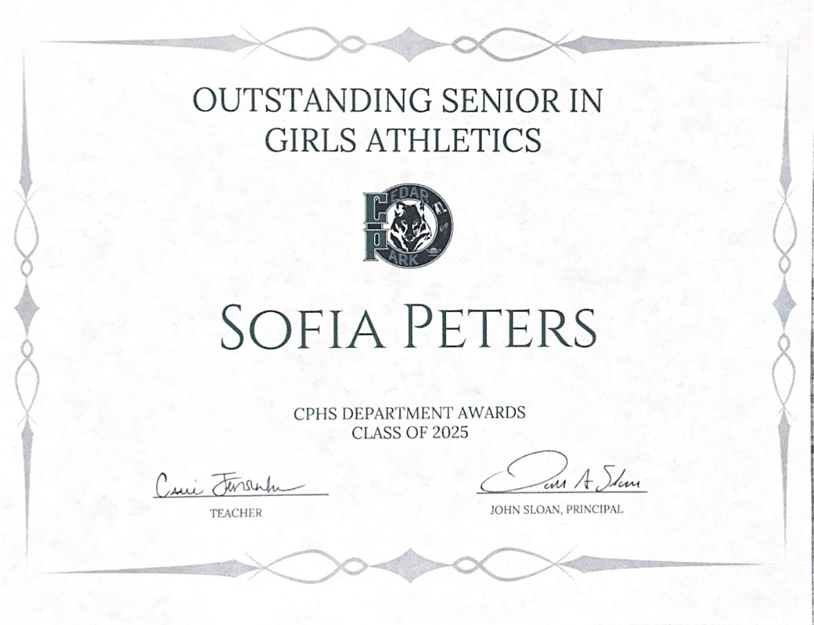 Cedar Park Women’s Soccer tweet media