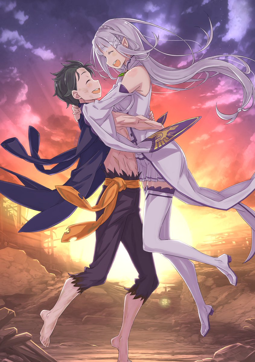Ryujin234's tweet photo. #RyuRZ #Arc8 

OH MY GOOOOOOD SUBARU AND EMILIA REUNITEEEEEEEE!!! I LOVE THIS STORY WITH ALL OF MY HEART. IT'S SIMPLY THE GREATEST OF ALL TIME https://t.co/nOZ4ExMeH0