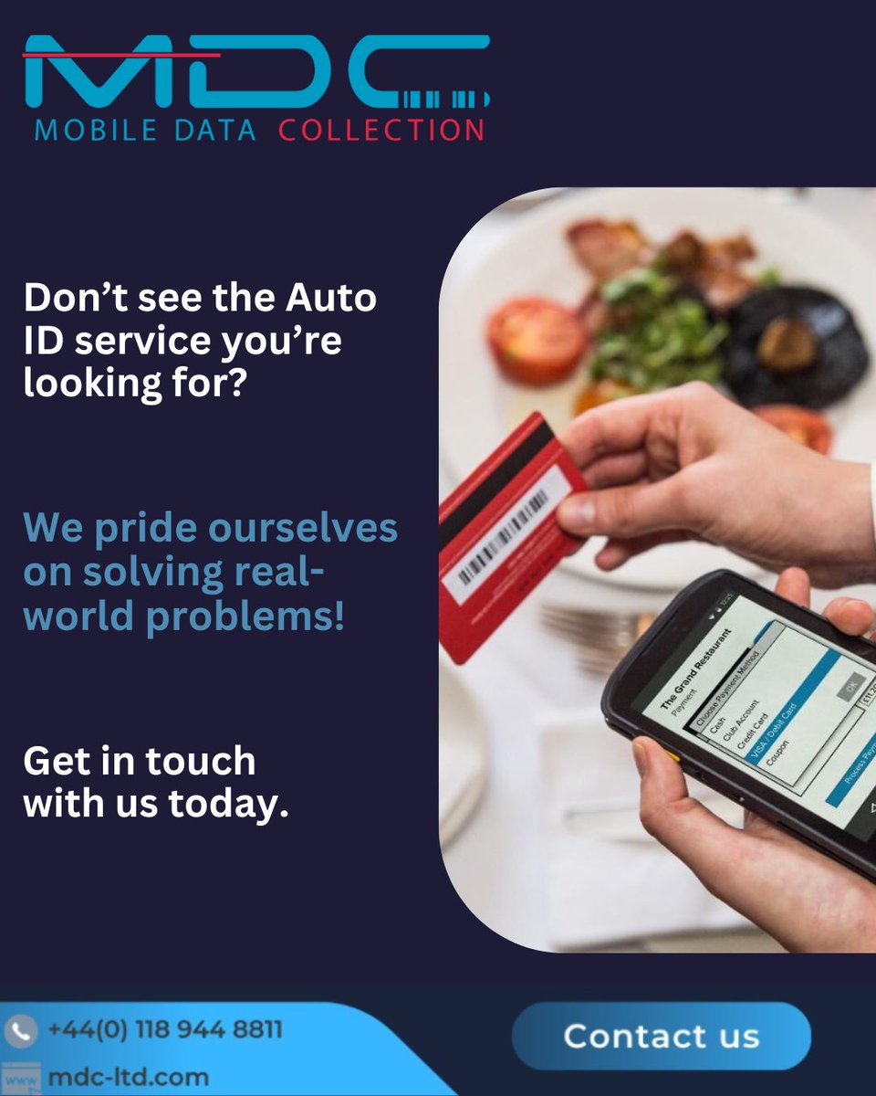 MDC Ltd (@wearemdcltd) on Twitter photo We provide a wide range of services. But, more than Auto ID suppliers or repair experts, we’re a team that solves real-world business challenges – so if you don’t see the service you’re looking for, get in touch.
#retailtech #autoid <a href="/RTIH_RetailTech/">Retail Technology Innovation Hub</a> We provide a wide range of services. But, more than Auto ID suppliers or repair experts, we’re a team that solves real-world business challenges – so if you don’t see the service you’re looking for, get in touch.
#retailtech #autoid <a href="/RTIH_RetailTech/">Retail Technology Innovation Hub</a>