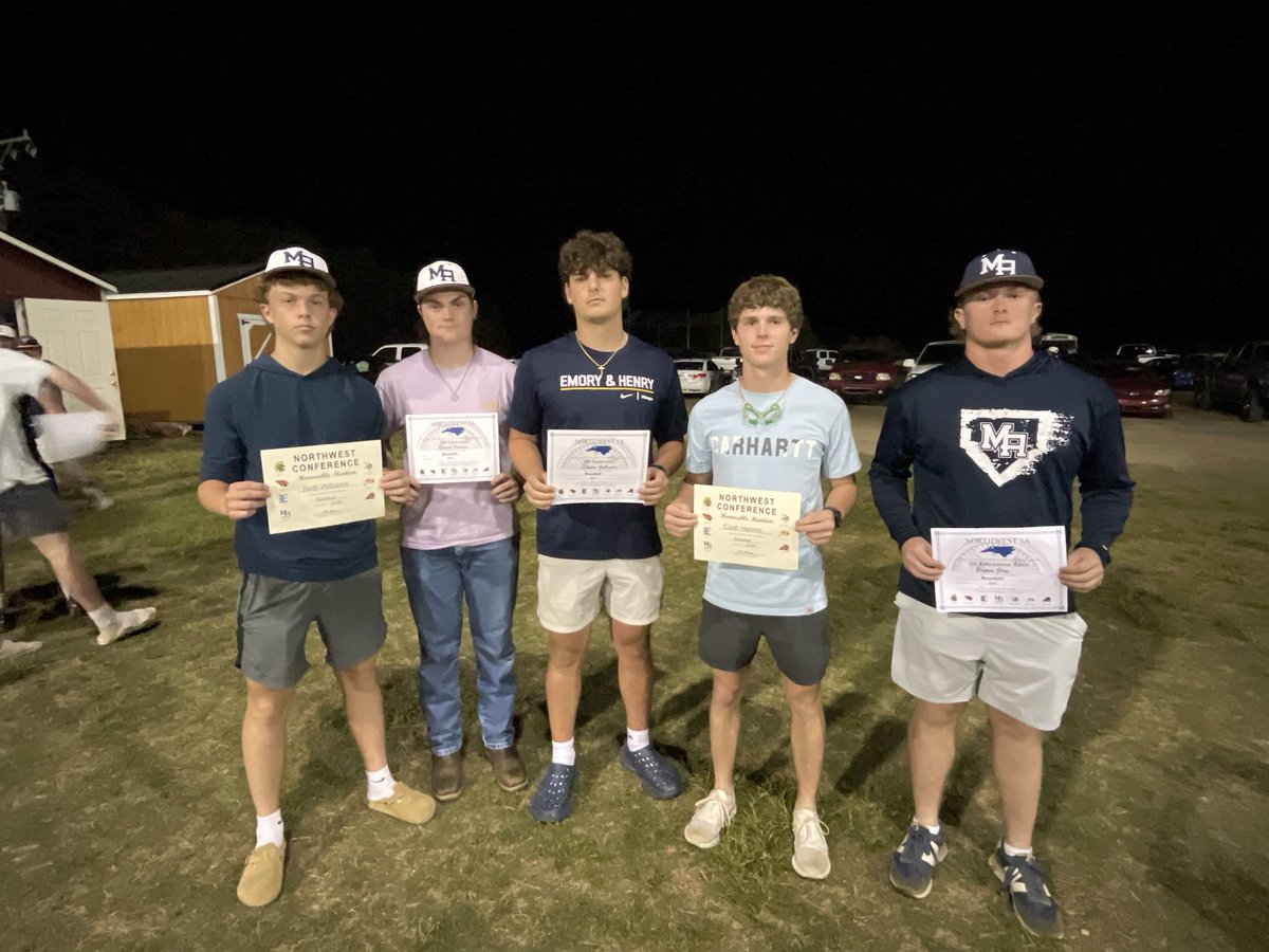 congrats to ⁦<a href="/GraniteBears/">MA Athletics</a>⁩ ⚾️ ⁦<a href="/landongal4/">Landon Gallimore</a>⁩ &amp; Garrett Norman on their NW 1A AC selections, Seth Williams &amp; Cash Hemric HM; Bryson Grey All Tournament GO 🐻 ⁦<a href="/MACSchools/">Mount Airy City Schools</a>⁩ ⁦<a href="/MrCoryLeeSmith/">Cory Smith</a>⁩ ⁦<a href="/granitesquad/">GSOD</a>⁩ ⁦⁦<a href="/AbbyGallimore1/">Abby Gallimore</a>⁩