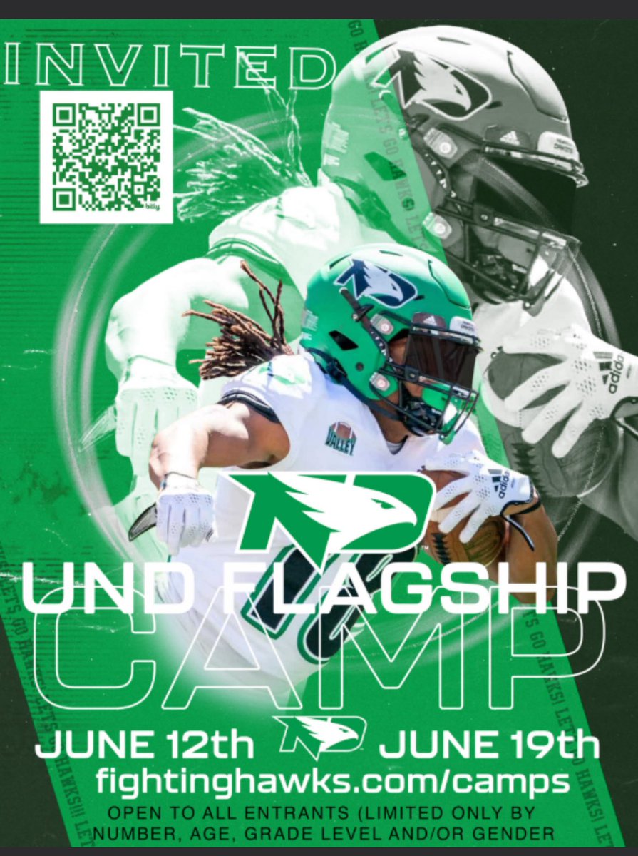 Shawn_Rekowski's tweet image. Thank you Coach Boltmann for the camp invite! Can’t wait to compete #northdakota