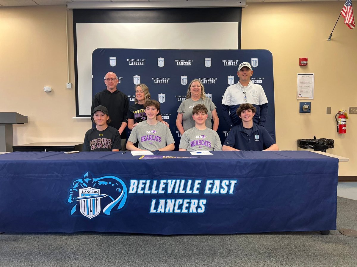 Congratulations to Keegan Rose and Drew Neutzling who both signed with McKendree University today to continue their golf careers!