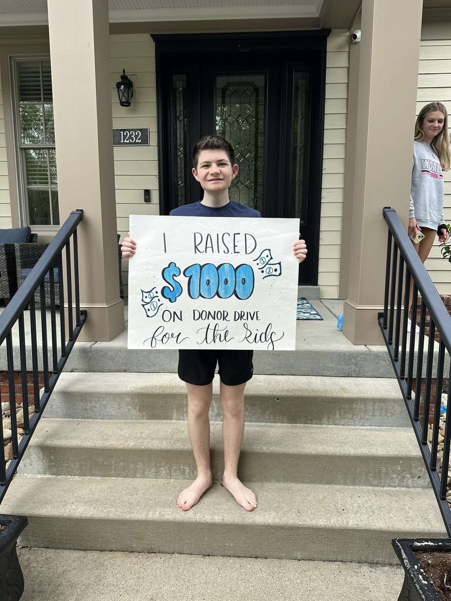 Shoutout to these Mini-THONers who raised $1000 all #ftk this week!