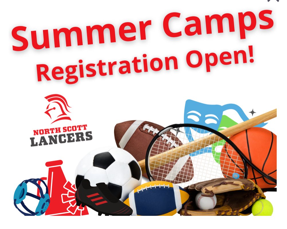 Make sure you sign up for the softball camp this summer! Link is on the NS activities website.