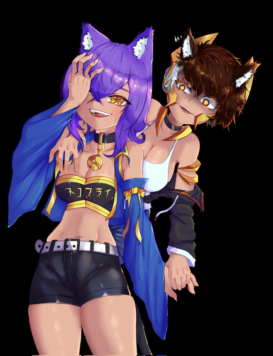 Sharing a comm I made for <a href="/OGLux4/">⭐️OGLux⭐️</a> of his awesome characters, it was a pleasure as always dude😌.
