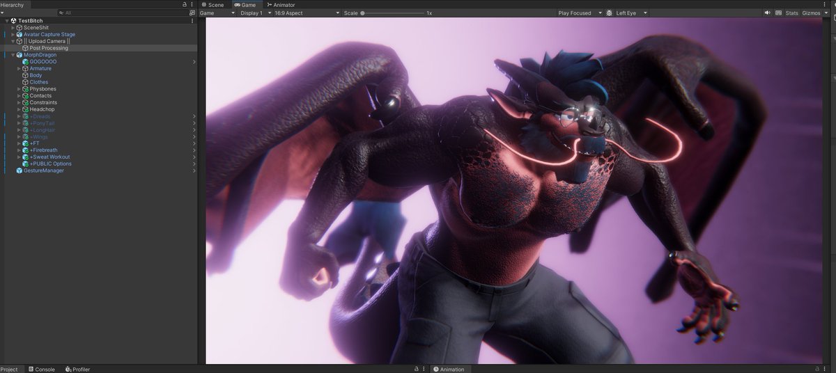 Some scene polishing