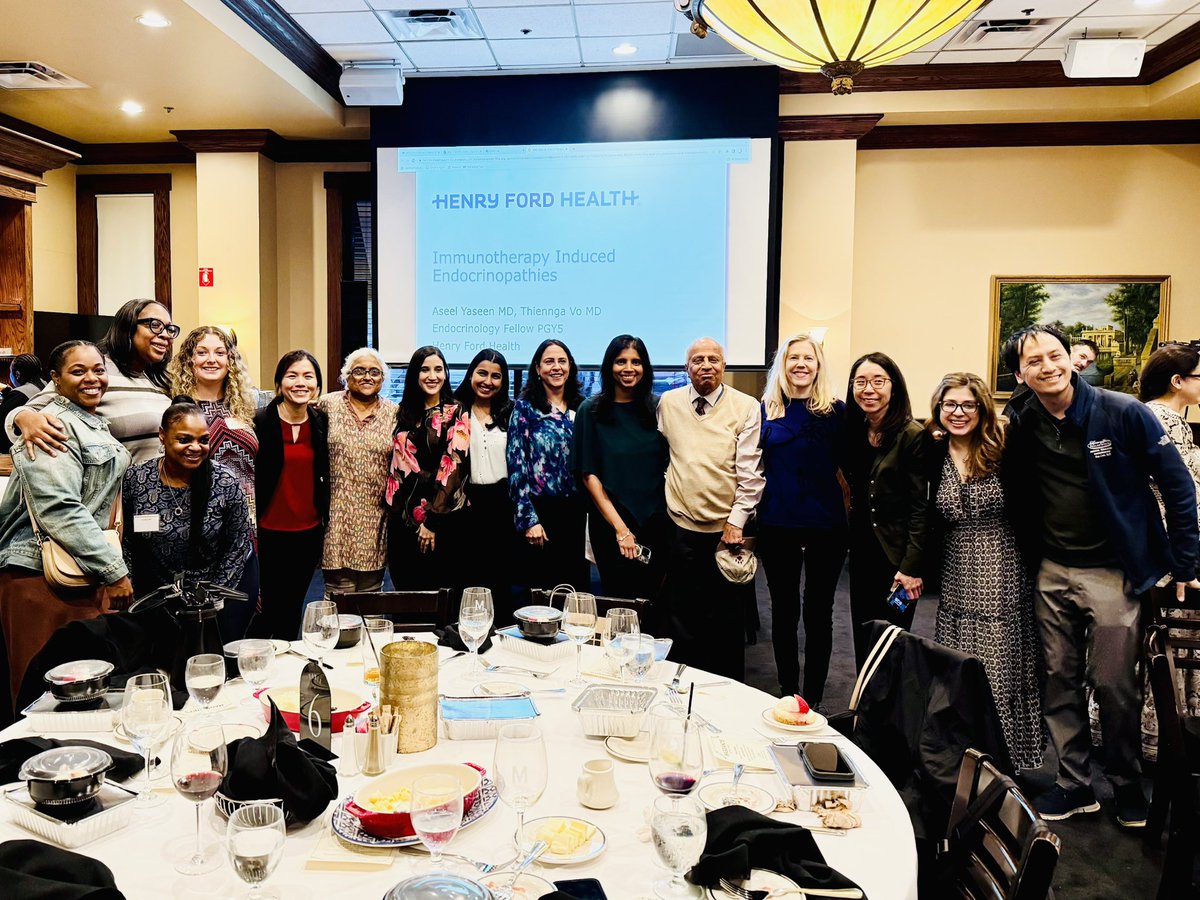 Henry Ford Health Endocrinology Fellowship (@hfendocrinefell) on Twitter photo Our senior fellows Thiennga Vo and Aseel Yaseen did an amazing job presenting at our quarterly Michigan Association of Endocrinologists - Endo club meeting this evening. We had a great time networking with colleagues in the area. <a href="/HFEndocrineFell/">Henry Ford Health Endocrinology Fellowship</a> was well represented tonight! Our senior fellows Thiennga Vo and Aseel Yaseen did an amazing job presenting at our quarterly Michigan Association of Endocrinologists - Endo club meeting this evening. We had a great time networking with colleagues in the area. <a href="/HFEndocrineFell/">Henry Ford Health Endocrinology Fellowship</a> was well represented tonight!