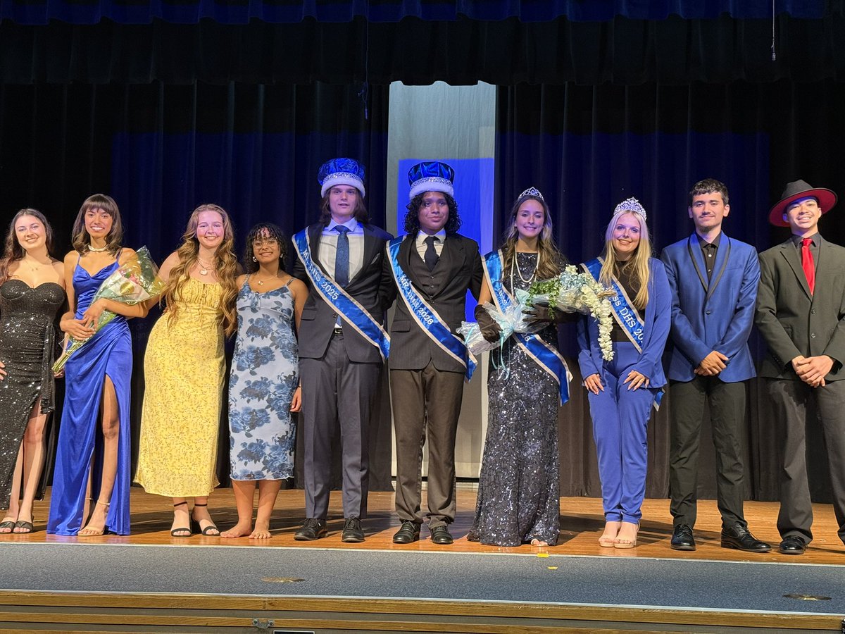 Kelley Daly (@daly_kelley) on Twitter photo A favorite tradition @ DHS- Mr. & Miss DHS!
2024-25 Mr. & Miss DHS (Lucy & Talon)did a great job in their Finale!
I am so proud of you Logan, Makenzie, Julie, Lillian, Emely, Andrea, Brandon, & Antonio!
Congrats to our
2025-26 Mr & Miss DHS Andrea & Brandon!
<a href="/DHSHappenings/">Deltona High School Happenings</a> A favorite tradition @ DHS- Mr. & Miss DHS!
2024-25 Mr. & Miss DHS (Lucy & Talon)did a great job in their Finale!
I am so proud of you Logan, Makenzie, Julie, Lillian, Emely, Andrea, Brandon, & Antonio!
Congrats to our
2025-26 Mr & Miss DHS Andrea & Brandon!
<a href="/DHSHappenings/">Deltona High School Happenings</a>