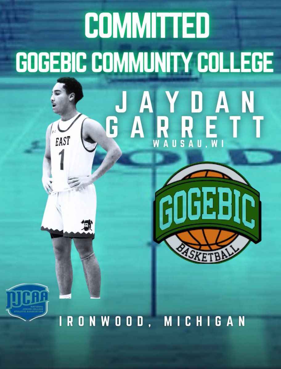 After a lot of thinking, hard work, and patience, I am very excited to announce my commitment to Gogebic Community College. I appreciate Coach Mackey and the other staff members for showing me a good time on my visit! Let’s get to work! 
#GOBOLD