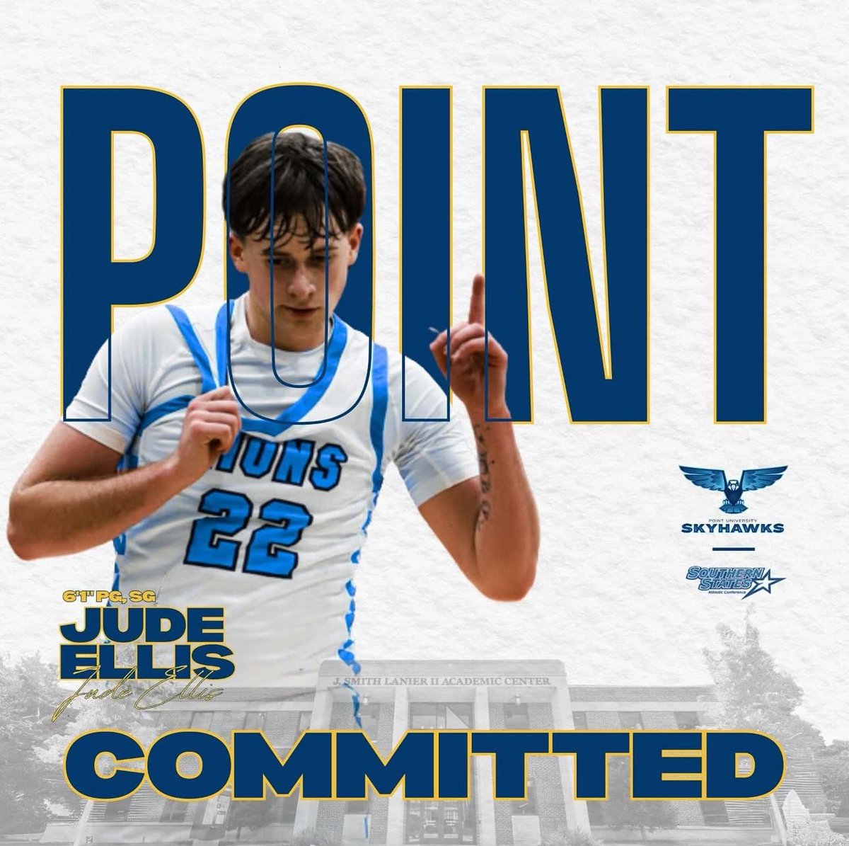 Jude Ellis (@ellis13jude) on Twitter photo Thank you to man above. The story is just beginning. Let’s go Skyhawks <a href="/PointMBB/">Point University Men's Basketball</a> Thank you to man above. The story is just beginning. Let’s go Skyhawks <a href="/PointMBB/">Point University Men's Basketball</a>