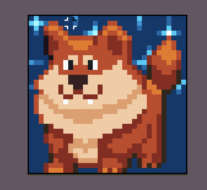 Our Pet NFT artist has started the rare variations. I want this one! 😍