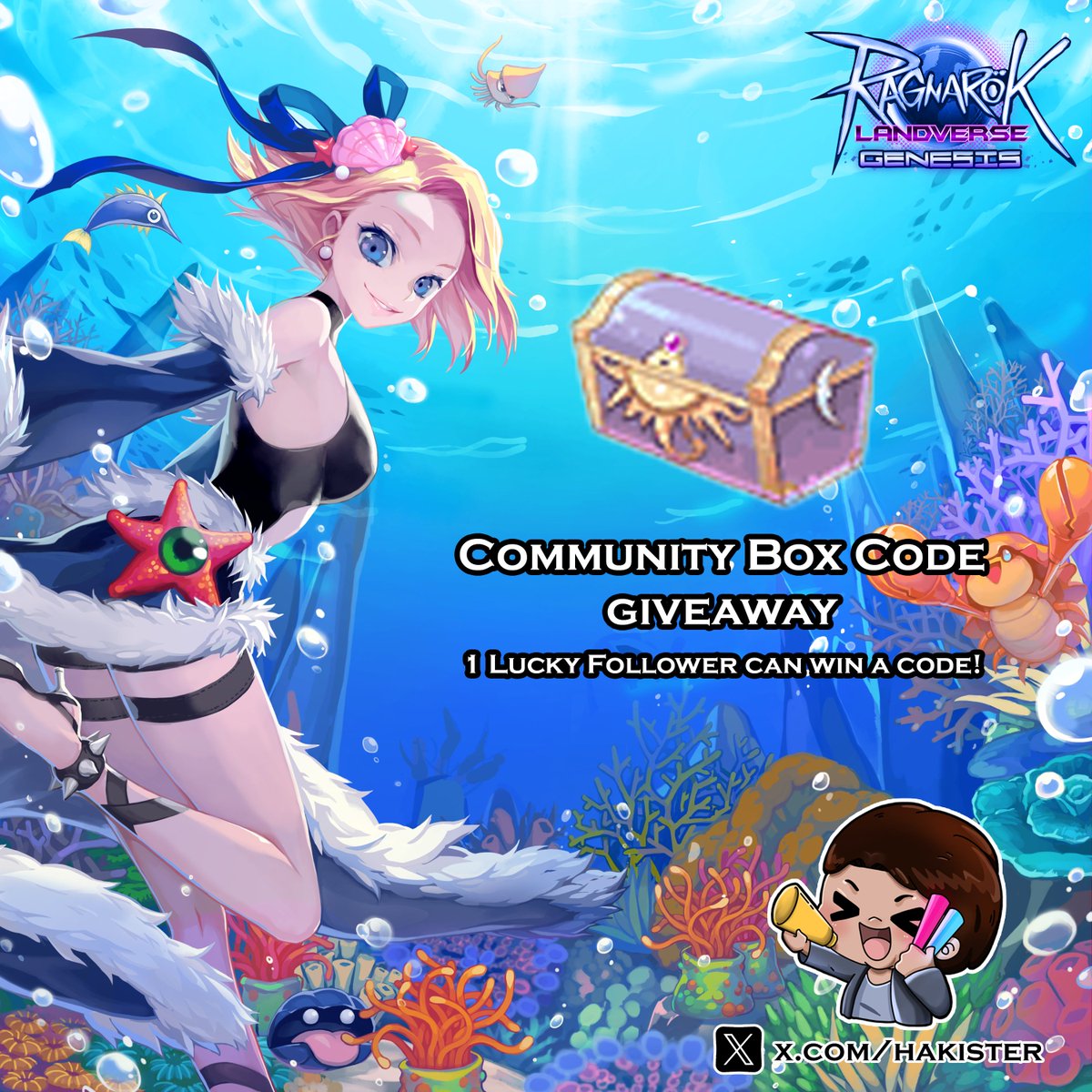 hakister's tweet photo. It's time to give back to the community! 

To join:
- Follow @hakister &amp; @ROL_Genesis 
- Like &amp; RT this post 
- Tag 2 friends &amp; comment your most memorable RO experience (Must be at least 20 words)

Best comment will win a Community Box Code &amp; the winner will be decided in 48 hrs https://t.co/Z9RP4WotIP