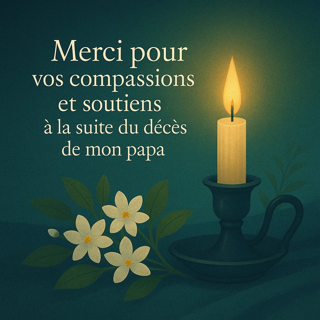 Abou Maimouna Diallo (@abou_maimouna) on Twitter photo Suite au décès de mon père, je tiens à remercier du fond du cœur toutes celles et ceux qui m’ont soutenu de près ou de loin. Vos appels, messages, prières, présences, mots de réconfort et soutiens financiers m’ont profondément touché.
Qu’Allah vous comble de Ses bénédictions Suite au décès de mon père, je tiens à remercier du fond du cœur toutes celles et ceux qui m’ont soutenu de près ou de loin. Vos appels, messages, prières, présences, mots de réconfort et soutiens financiers m’ont profondément touché.
Qu’Allah vous comble de Ses bénédictions
