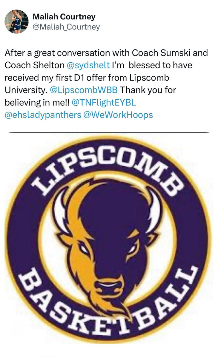 James Boo Brewer (@coachboobrewer) on Twitter photo Congratulations to my lil niece <a href="/Maliah_Courtney/">Maliah Courtney</a>
This is one of many more to come. Keep grinding.. Go Be Great! Congratulations to my lil niece <a href="/Maliah_Courtney/">Maliah Courtney</a>
This is one of many more to come. Keep grinding.. Go Be Great!