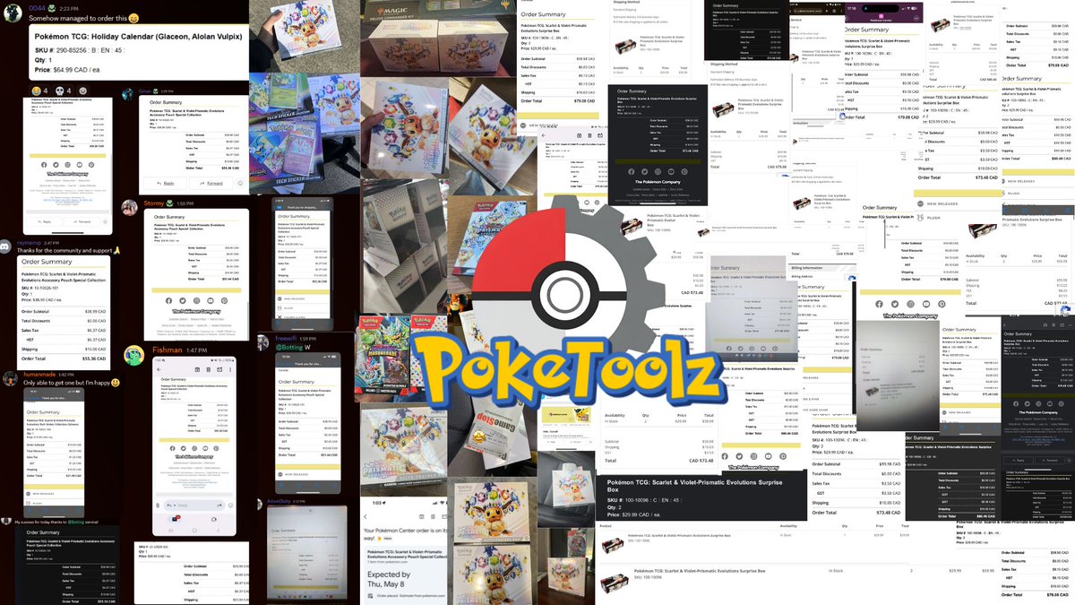 poketoolz's tweet photo. We came through and copped the latest Pokémon drops AT RETAIL!!! 🎯💼
Shoutout to everyone for staying locked in and making moves. 📦✨
This is what happens when the community eats together.

👾 Join the Discord using the link in bio! (https://t.co/nfuHt4FppA) https://t.co/Kdln6XqJT9