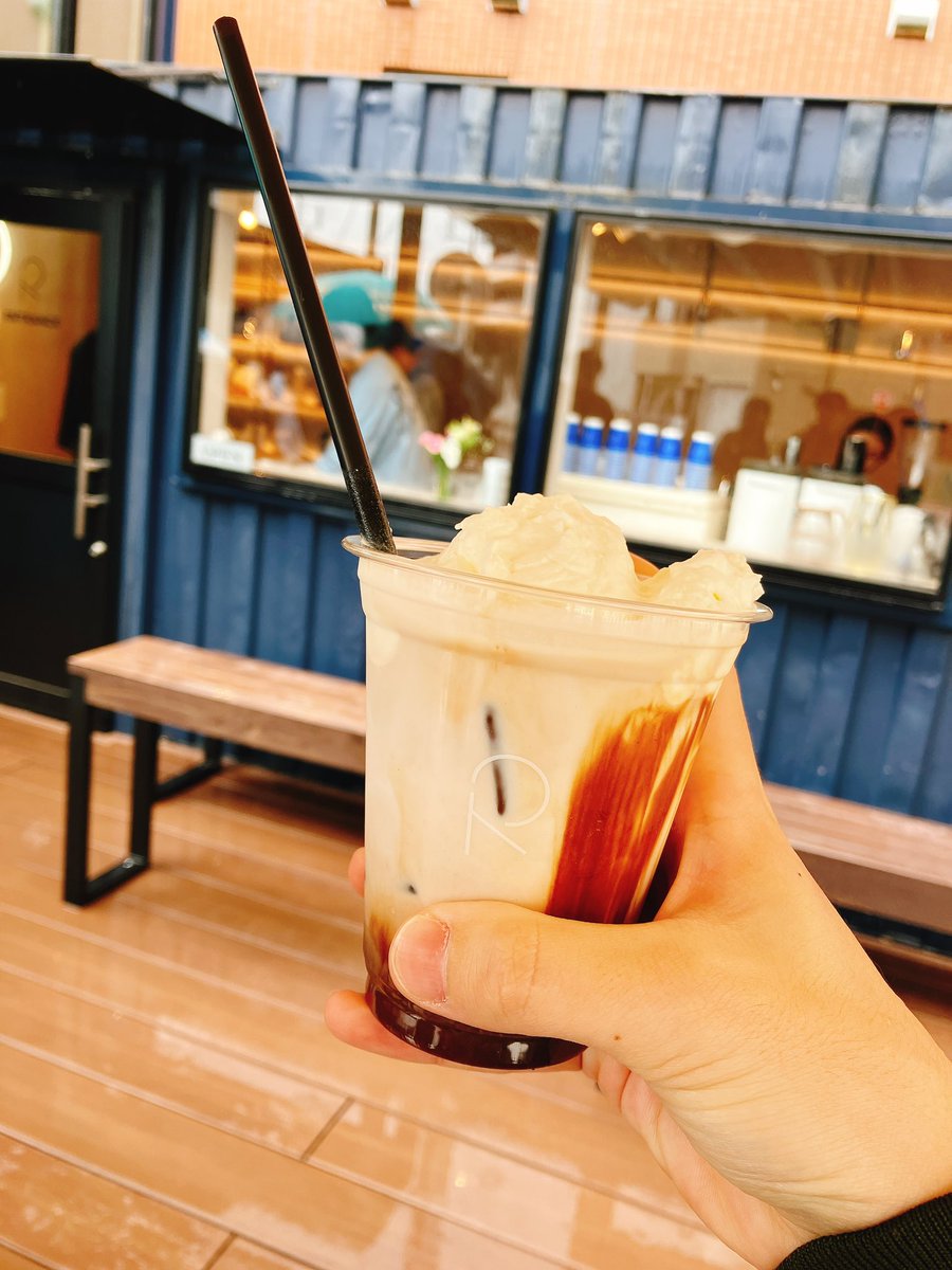 限定のカフェモカ!
とても甘くて美味しい☕️