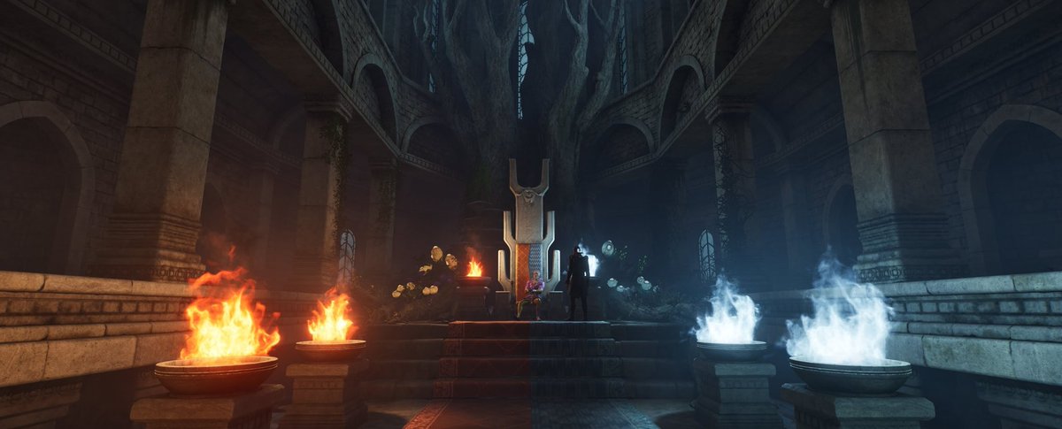 Heyworth123's tweet photo. "The Isles, the Isles. A wonderful place!...Good for a visit. Or an eternity."

Blown away going through this again, it felt like the first time I played it back on my Ps3, surreal, funny &amp; absolutely insane. 

@WesJohnsonVoice if you're not Sheo in TES6 I'll pluck out me eyes! https://t.co/BpxVSpHyYt