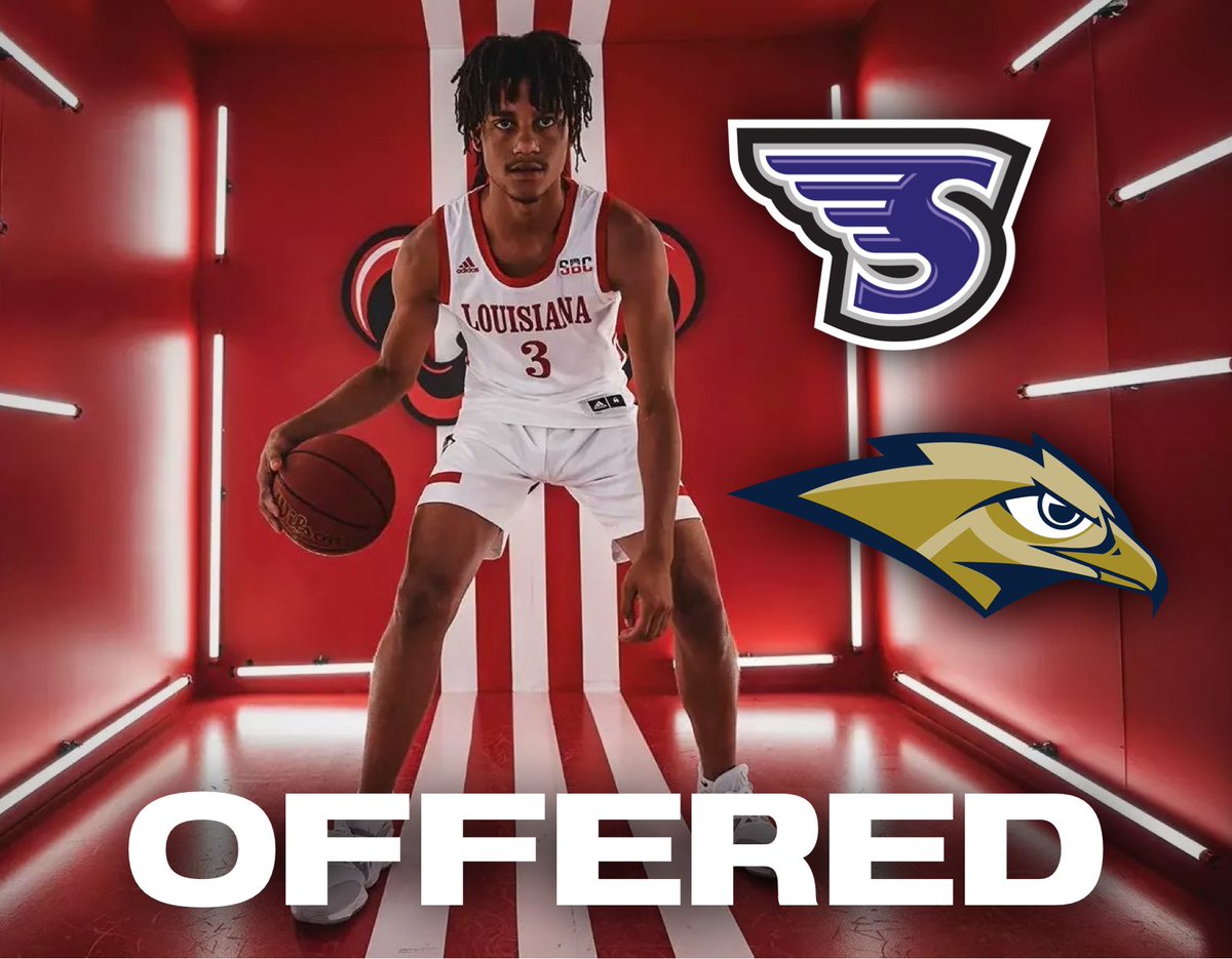 Hoop Scoop Media™️ (@hoopscoopmedia) on Twitter photo Louisiana transfer Chancellor White (<a href="/Chancehoops23/">Chancellor White</a>) has been offered by Stonehill and Oral Roberts.
Averaged 2.9 points per game this season. 6’6” shooting wing with two years left. Louisiana transfer Chancellor White (<a href="/Chancehoops23/">Chancellor White</a>) has been offered by Stonehill and Oral Roberts.
Averaged 2.9 points per game this season. 6’6” shooting wing with two years left.