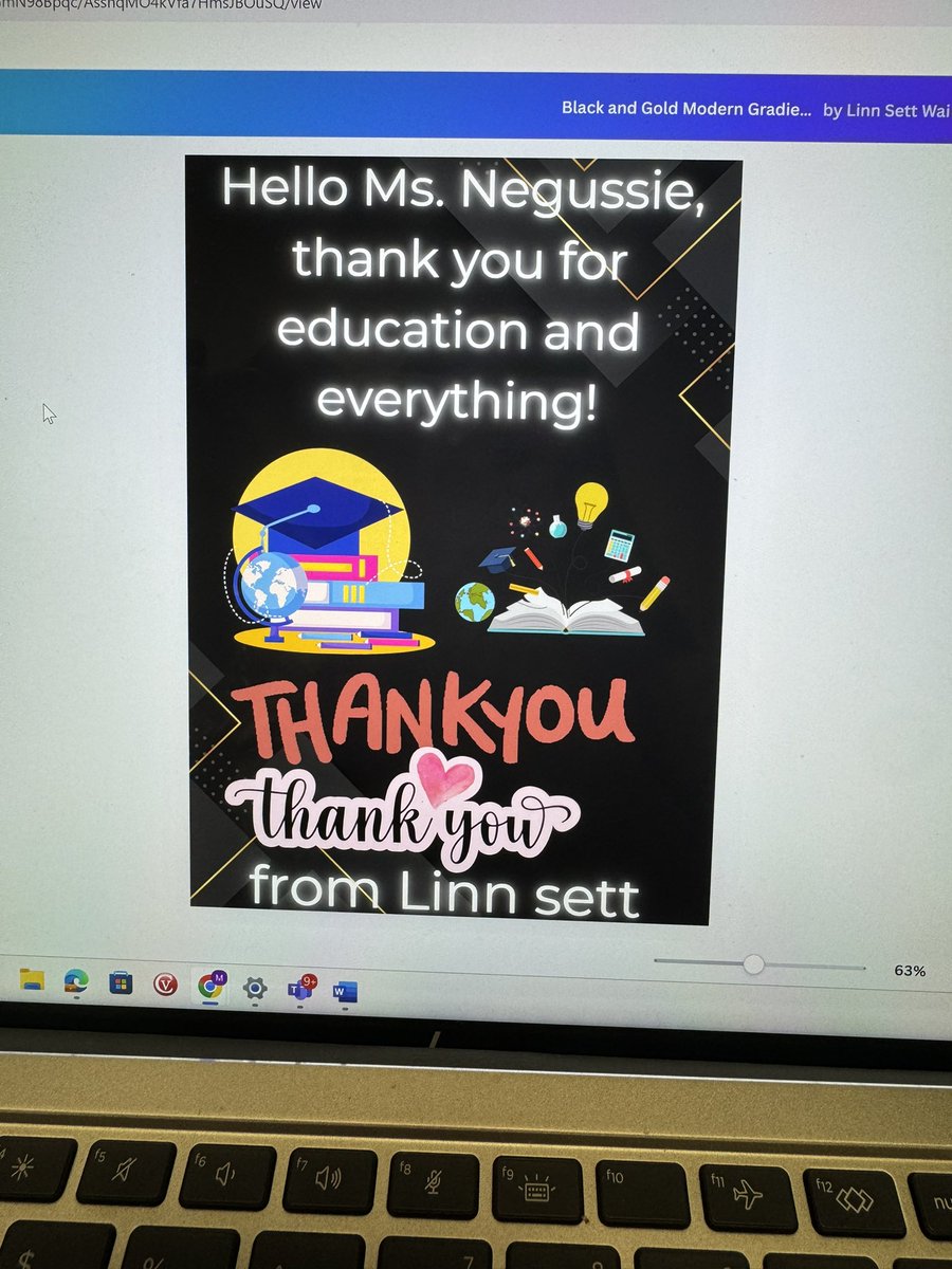 MsNegussie's tweet image. Feeling incredibly grateful this Principal’s Day. Leading a school community is a true honor, and I’m thankful for the students, staff, and families who make it all worthwhile. Thank you for the love and support! #PrincipalsDay #Gratitude