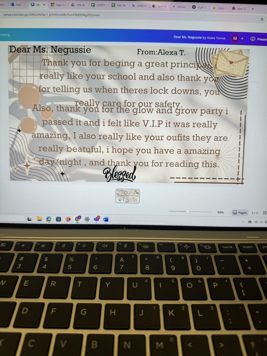 MsNegussie's tweet image. Feeling incredibly grateful this Principal’s Day. Leading a school community is a true honor, and I’m thankful for the students, staff, and families who make it all worthwhile. Thank you for the love and support! #PrincipalsDay #Gratitude