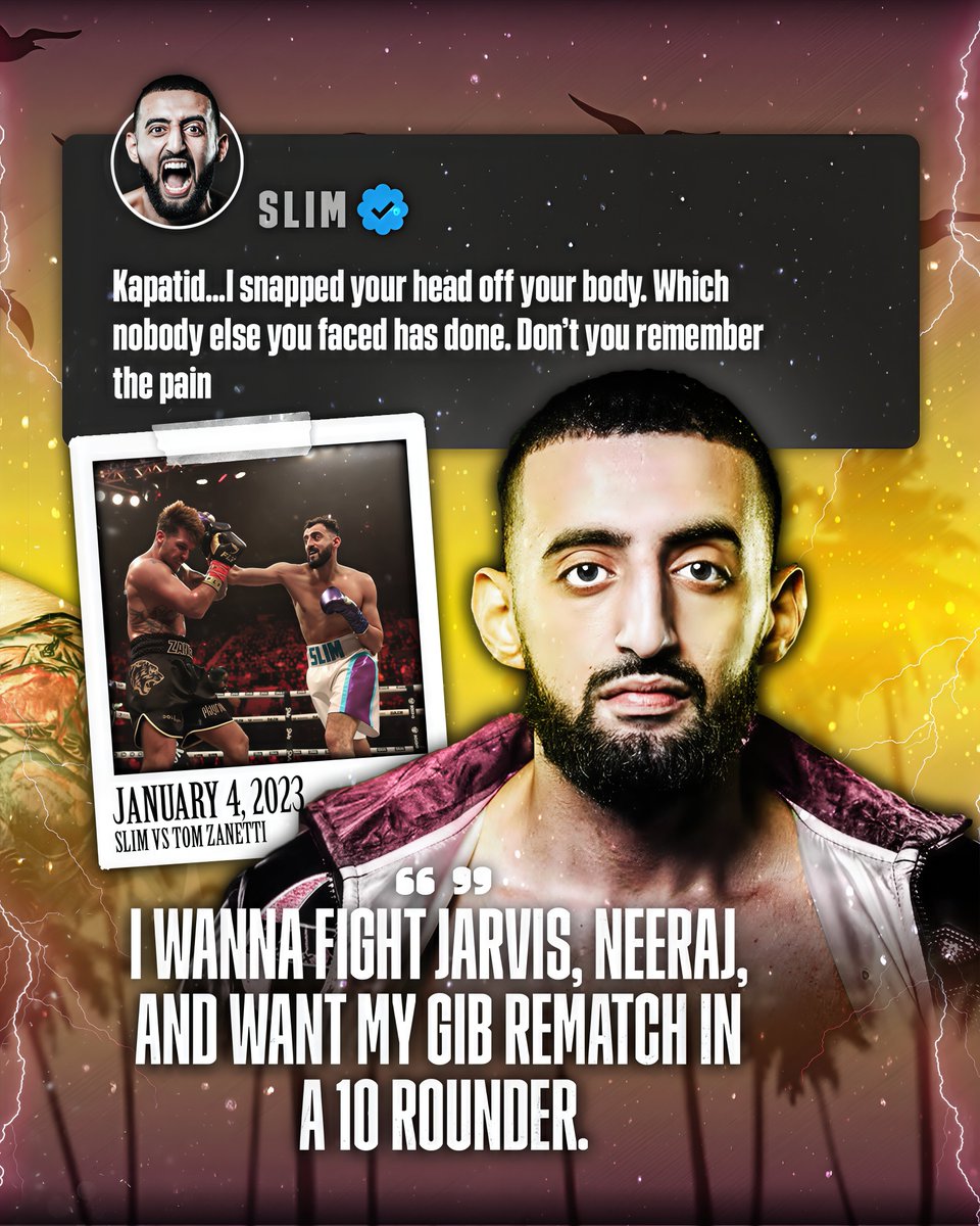 arvixion_'s tweet photo. ๐จ Itโs heating up!
Salt Papi and Slim just lit up X with some serious heat!
From brutal shots to bold calloutsโthis rivalryโs cooking. The rematch isn't a want, itโs a NEED. ๐ฟ๐
#SaltPapi #Slim #Misfits16 https://t.co/cTW1JNZtok