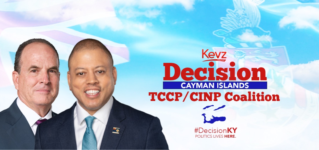 #BREAKING - NEW GOVERNMENT: Cayman Islands will have a new Coalition Government including the country's two newest political parties &amp; 3 independent MPs - totalling 11 MPs

André Ebanks (right) will be Cayman's newest Premier with Gary Rutty (left) becoming Deputy Premier.

This