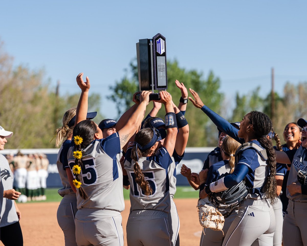 Stephanie Rempe (@stephanie_rempe) on Twitter photo History made!
Congratulations to <a href="/VictoriaHayward/">Victoria Hayward, OLY</a> and <a href="/Nevada_Softball/">Nevada Softball</a> on winning our first Mountain West Softball Championship.
What a proud moment for our university, our fans, and Nevada’s College Town.
Go Pack!! 🥎🐺💙 History made!
Congratulations to <a href="/VictoriaHayward/">Victoria Hayward, OLY</a> and <a href="/Nevada_Softball/">Nevada Softball</a> on winning our first Mountain West Softball Championship.
What a proud moment for our university, our fans, and Nevada’s College Town.
Go Pack!! 🥎🐺💙