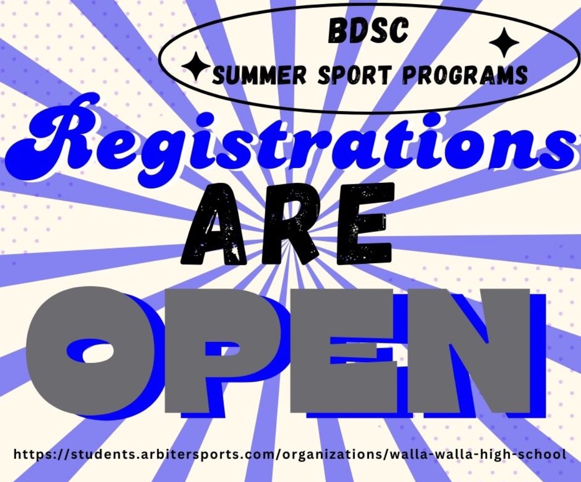 Wa-Hi Boys Basketball (@wahiboysbb) on Twitter photo Registration for summer basketball and BDSC is OPEN!! Get signed up today for BOTH! If you have questions about what session, contact Coach Berg at aberg@wwps.org Registration for summer basketball and BDSC is OPEN!! Get signed up today for BOTH! If you have questions about what session, contact Coach Berg at aberg@wwps.org