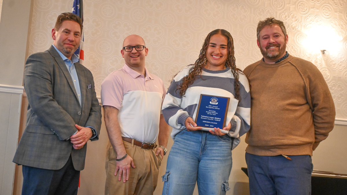 Congrats to Jayson McGhee and Yetnelyz Lugo-Mateo ‼️

Both were honored at the Kiwanis Club Athletic Recognition Banquet tonight for their outstanding performances and leadership on and off the field.

#HerkNation | #DefendTheHill 💚💛