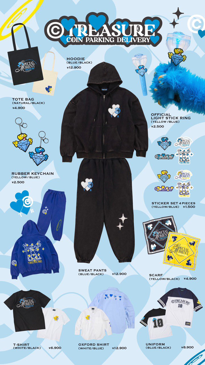 treasure COIN PARKING DELIVERY コラボ フーディー TREASURE×COIN PARKING DELIVERY』コラボレーションGOODS