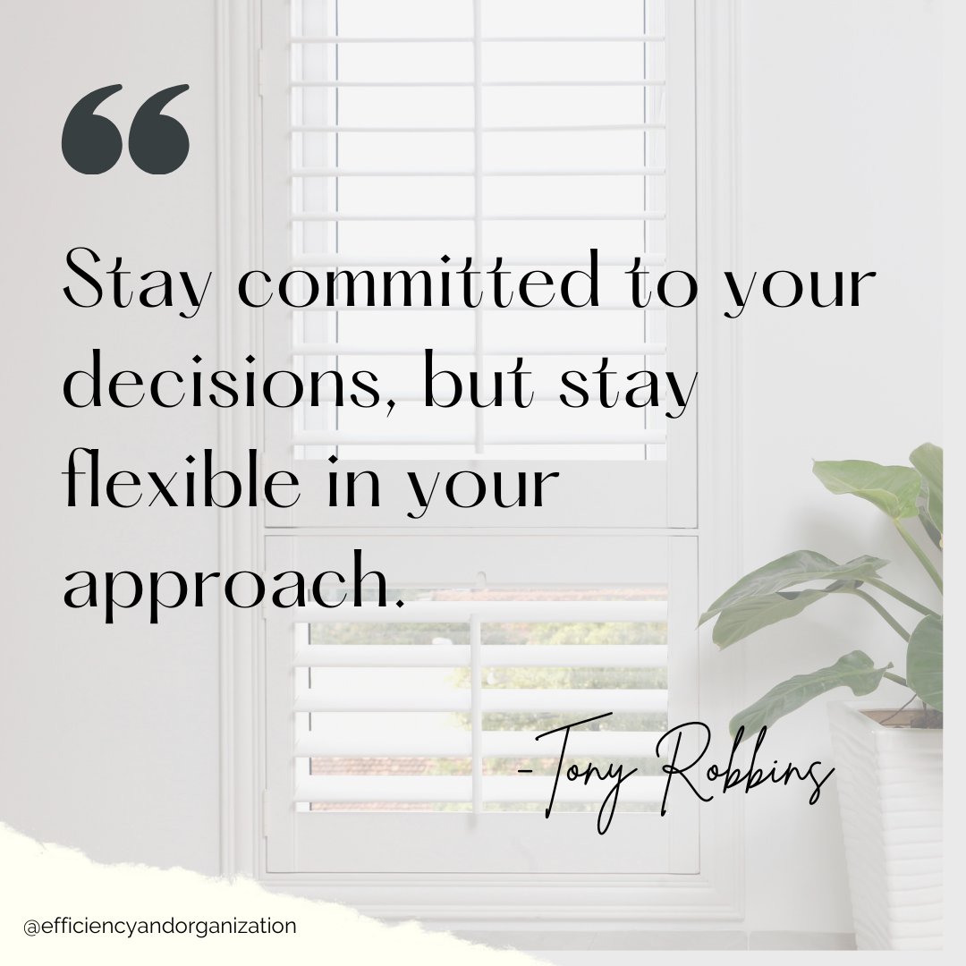 DrRHernandez's tweet image. Some great advice...

Stay committed to your decisions, but stay flexible in your approach.

#goals #goalcommitment #goaloriented #decisionmaking #resolution #resolutions #strength #perseverance #flexibility