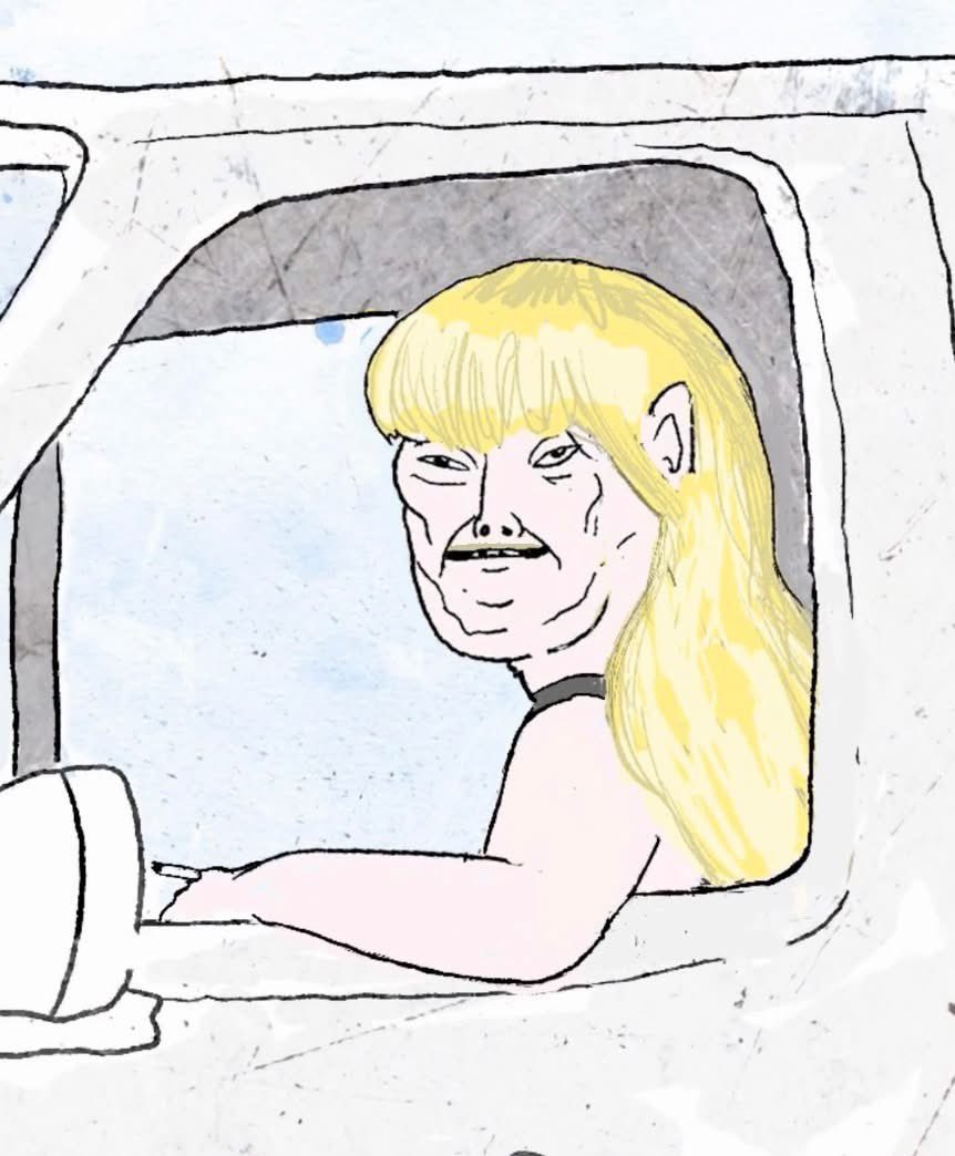 lilbubbychild's tweet image. I did not even trace this drawing of Taylor if u can believe that.