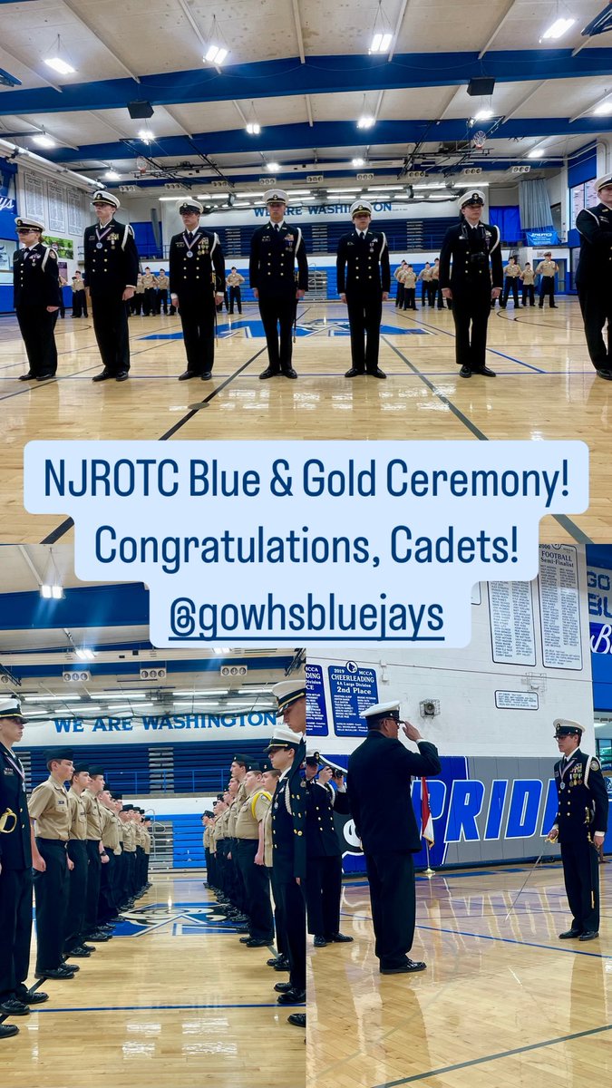 Jennifer Kephart (@drjkephart) on Twitter photo Congratulations to the <a href="/gowhsbluejays/">Washington High School</a> <a href="/WashmoNjrotc/">Washington NJROTC</a> Unit for tonight’s award and change of command ceremony! Congratulations to each Cadet for the leadership they provide to the school & community. ⚓️💙🤩 “Lead, Follow, or Get Out of the Way” #BlueJayPRIDE Congratulations to the <a href="/gowhsbluejays/">Washington High School</a> <a href="/WashmoNjrotc/">Washington NJROTC</a> Unit for tonight’s award and change of command ceremony! Congratulations to each Cadet for the leadership they provide to the school & community. ⚓️💙🤩 “Lead, Follow, or Get Out of the Way” #BlueJayPRIDE