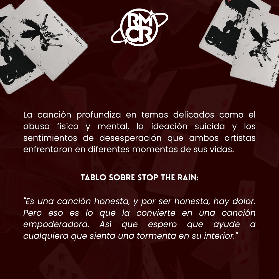 RMCostaRica's tweet photo. Estamos a pocas horas del lanzamiento Stop The Rain 🌹❤️‍🩹. Te compartimos parte del proceso creativo que conversó Tablo con Rolling Stone.

Parte 1

@BTS_twt #BTS #BTSARMY #RM #Namjoon #김남준 #StopTheRain

STOP THE RAIN IS COMING https://t.co/AXxjJiWikU