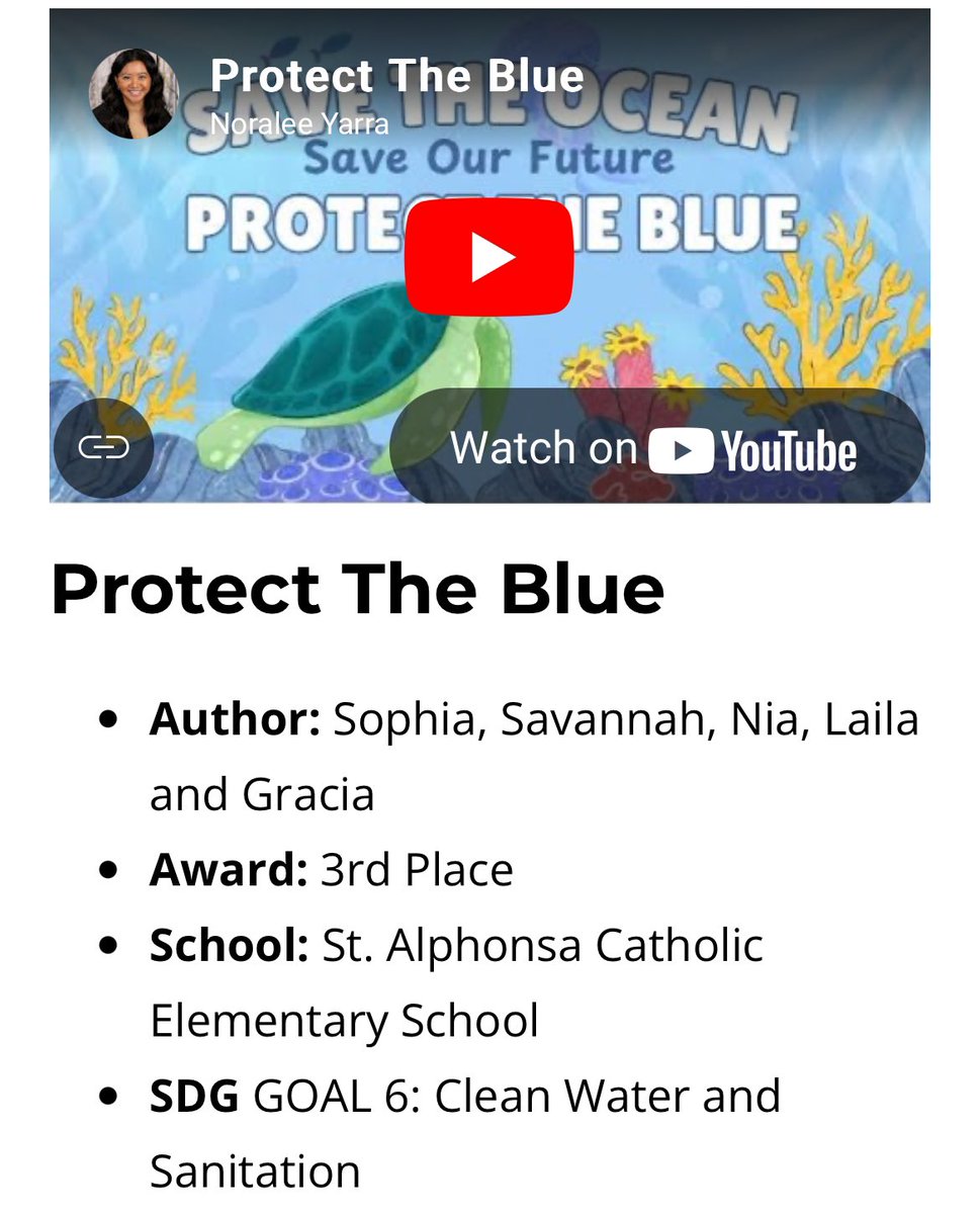St. Alphonsa Catholic Elementary School (@stalphonsadp) on Twitter photo Future changemakers <a href="/EcoSchoolsCAN/">EcoSchools Canada</a> Two of the video projects produced by our students in the Makerspace for the #YRE placed second and third across Canada!! Watch the videos here: ecoschools.ca/yre/winners-20… <a href="/DP_EcoSchools/">@DP_EcoSchools</a> <a href="/DPCDSBSchools/">Dufferin-Peel Catholic District School Board</a> Future changemakers <a href="/EcoSchoolsCAN/">EcoSchools Canada</a> Two of the video projects produced by our students in the Makerspace for the #YRE placed second and third across Canada!! Watch the videos here: ecoschools.ca/yre/winners-20… <a href="/DP_EcoSchools/">@DP_EcoSchools</a> <a href="/DPCDSBSchools/">Dufferin-Peel Catholic District School Board</a>