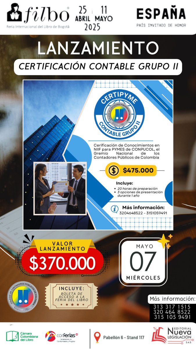 COLEGIO CONTADORES tweet media