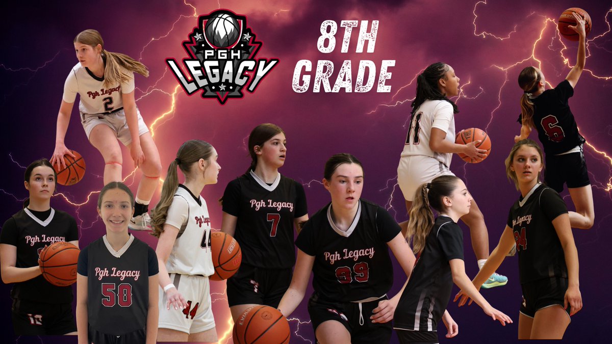 PGH Legacy 8th grade girls. This crew is something special!!!