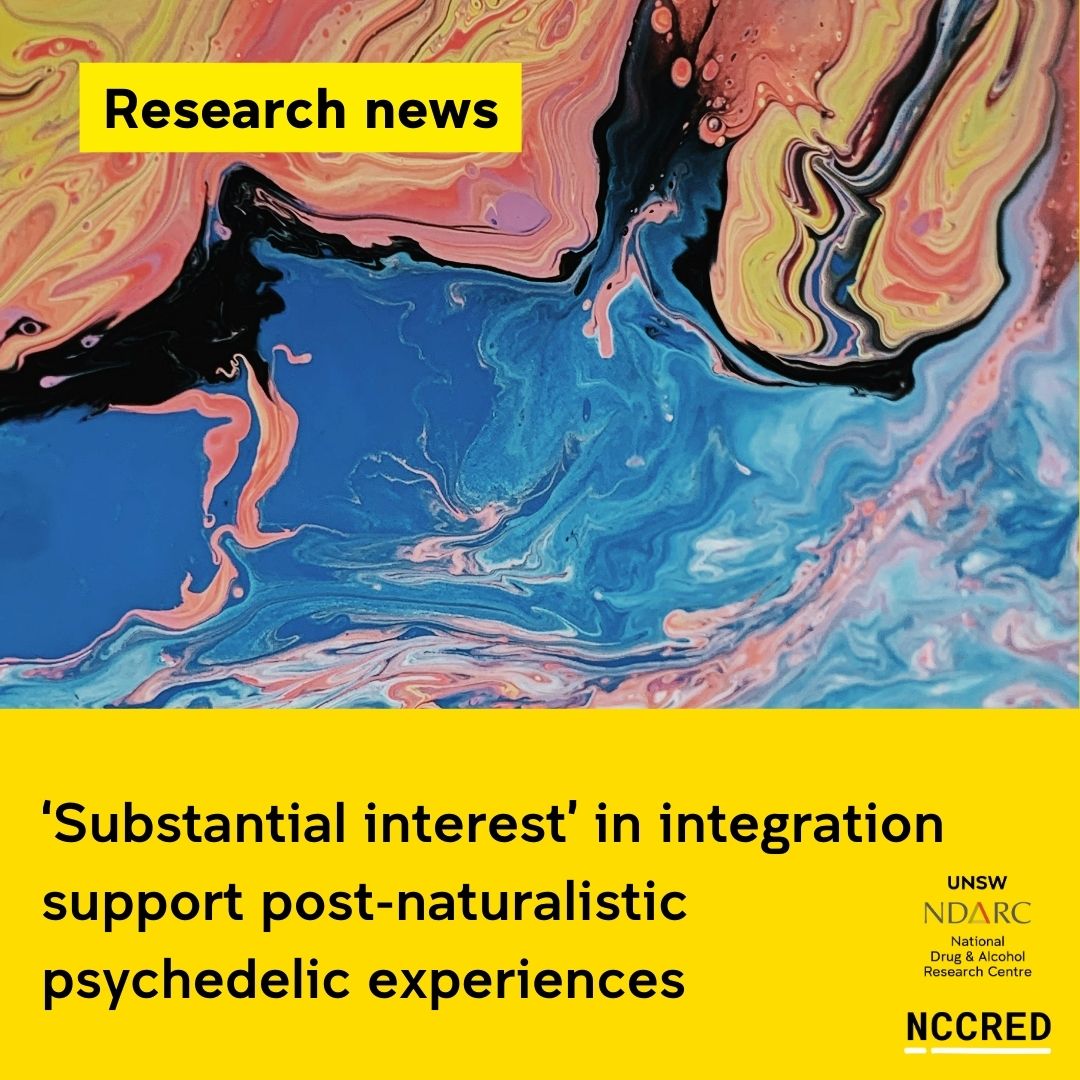 New research from <a href="/NCCREDNEWS/">NCCRED</a> points to "substantial interest" in integration support following naturalistic psychedelic experiences among people with substance use concerns.

Read more: akjournals.com/view/journals/…