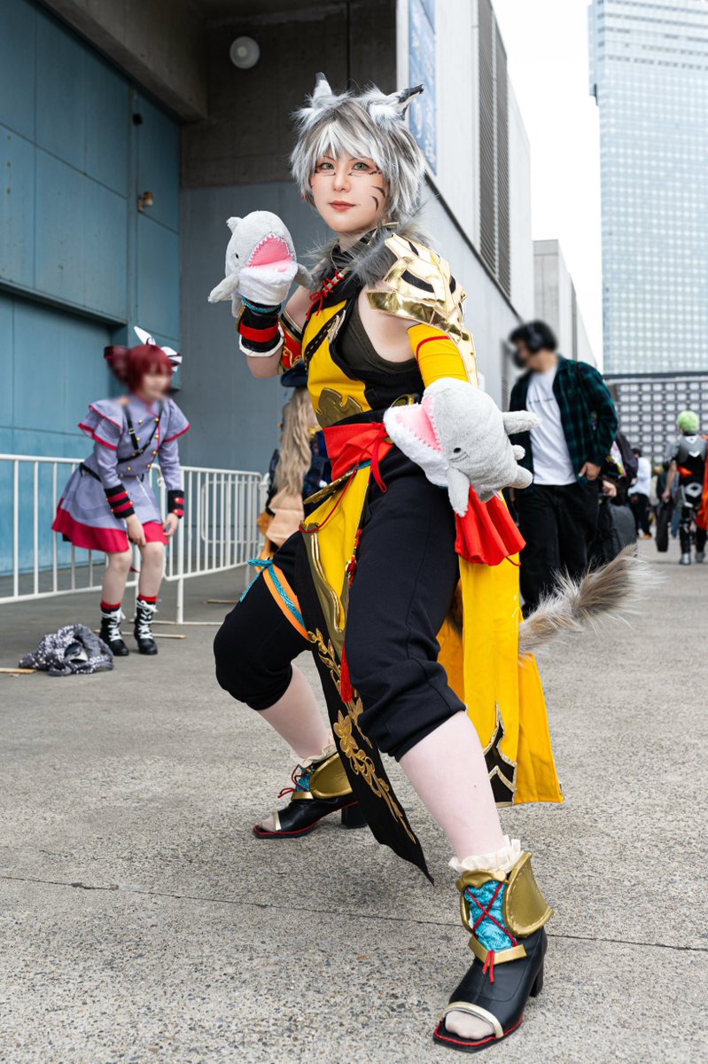Meihon🎮26超会議 (@gaming_meihon) on Twitter photo Cosplay / FF14 / モンク
🌊🦈ドリーム・オブ・
ウェポンチェスト🦈🌊
📷: ぐれさん <a href="/osa_gekka/">ぐれ@7/19-20コスナビ展</a>
——————————————
#ffxivcosplay #FF14cosplay
#ニコニコ超会議コスプレ Cosplay / FF14 / モンク
🌊🦈ドリーム・オブ・
ウェポンチェスト🦈🌊
📷: ぐれさん <a href="/osa_gekka/">ぐれ@7/19-20コスナビ展</a>
——————————————
#ffxivcosplay #FF14cosplay
#ニコニコ超会議コスプレ