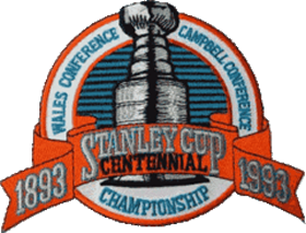 ELLISCO59825771's tweet photo. Just another SAD REMINDER that 1993 was the 100th Anniversary of our STANLEY CUP. IT'S ALSO THE LAST TIME CANADA WON IT. Remember this logo on the Habs' sweaters... https://t.co/yhHMn7w5xU #32YearsAndCounting #ZipCodeCup #buttmanAgenda https://t.co/g1uIPJYX1E