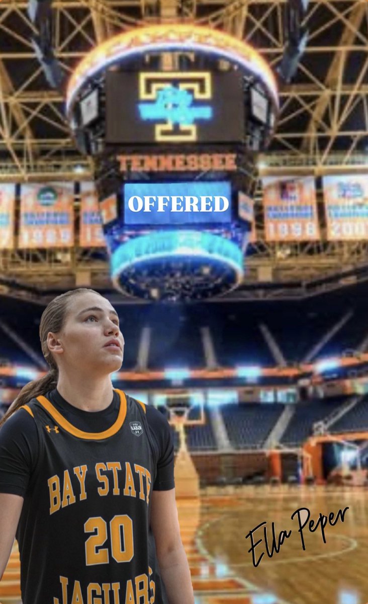 Bay State Jaguars (@baystatejags) on Twitter photo Congratulations to Bay State Jag 🐆 <a href="/ella_peper/">Ella Peper20</a> on receiving an offer from <a href="/LadyVol_Hoops/">Lady Vols Basketball</a> ‼️ Congratulations to Bay State Jag 🐆 <a href="/ella_peper/">Ella Peper20</a> on receiving an offer from <a href="/LadyVol_Hoops/">Lady Vols Basketball</a> ‼️