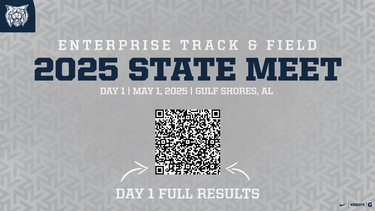 EnterpriseTF's tweet image. 2025 AHSAA State Meet Day 1 Results! | #GoCats
🔗 docs.google.com/document/d/1Ks…