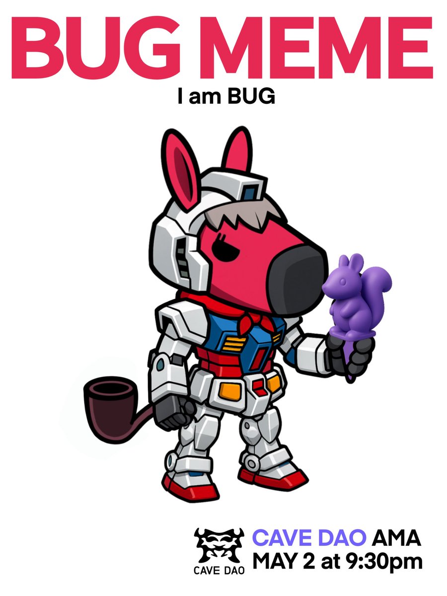 $BUG LFG‼🚀🚀🔥🔥
 
Gundam BUG
<a href="/BugMemeKAIA/">BUG_MEME</a> <a href="/iwantred3/">psycho</a> <a href="/CaveDAO_org/">CaveDAO👾</a> 

#KAIA #KaiaMemeCoin #BugMeme #MEMETOO #CaveDAO #SHIBAWA #AVALON