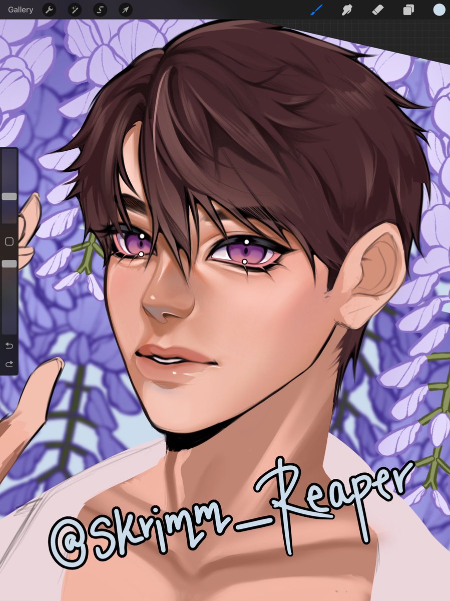 skrimm_reaper's tweet image. Wip of my pookie bear #caleb #LADS #LoveandDeepspaceCaleb