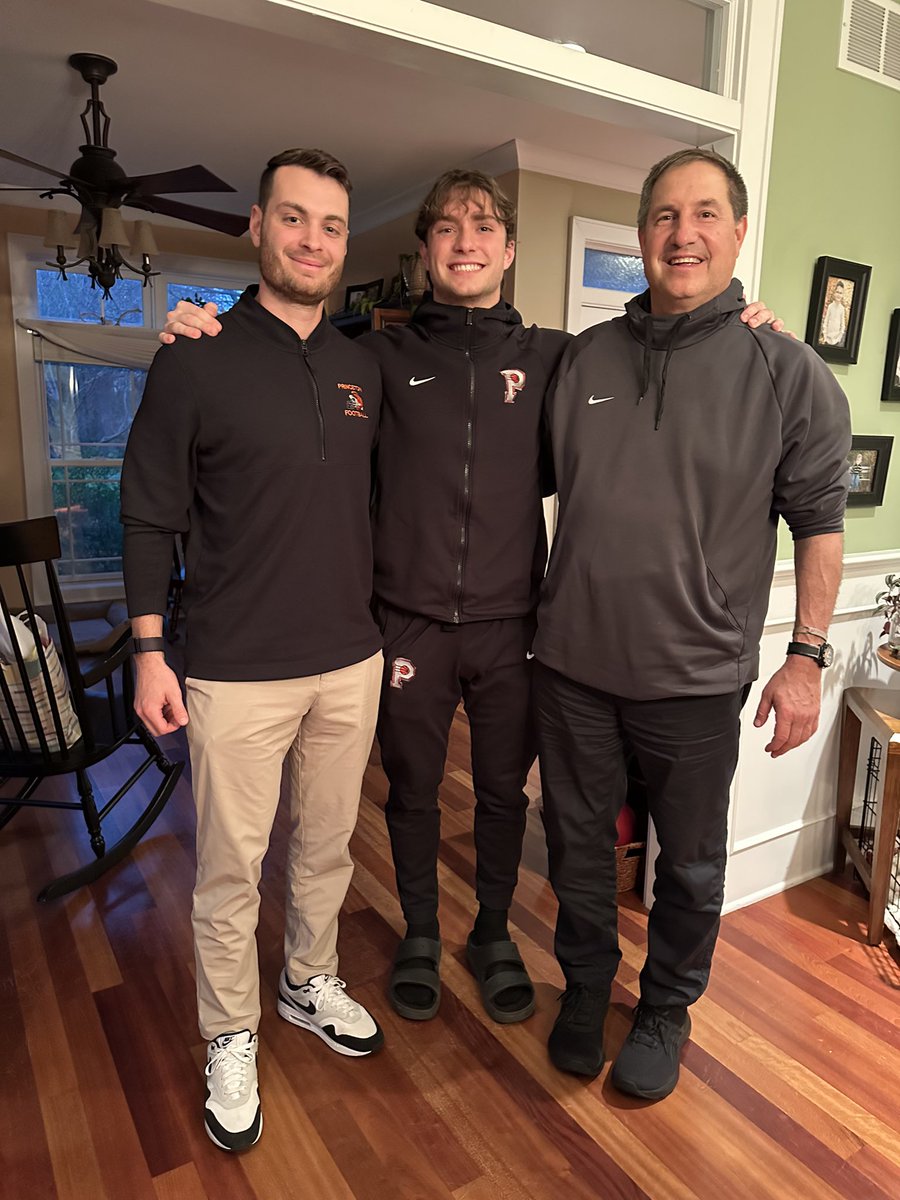 kole_fager (@_kolefager_14) on Twitter photo A really big thank you to <a href="/CoachBobSurace/">Bob Surace '90</a> and <a href="/CoachSibel/">John Sibel</a> for stopping in at home and visiting with my family and I!! It was an amazing evening together.
<a href="/PrincetonFTBL/">Princeton Football</a> <a href="/Coach_Flinn/">Brian Flinn🤫</a> <a href="/CoachRosenbaum/">Mark Rosenbaum</a> <a href="/RyanFracPU/">Ryan Fraccaroli</a> <a href="/PHS_Football/">Palatine HS Football</a> <a href="/nexgenscouting/">Keith Smilie</a> <a href="/TNTignite/">TNT Ignite</a> <a href="/EDGYTIM/">Timothy “EDGYTIM” OHalloran</a> <a href="/AllenTrieu/">Allen Trieu</a> A really big thank you to <a href="/CoachBobSurace/">Bob Surace '90</a> and <a href="/CoachSibel/">John Sibel</a> for stopping in at home and visiting with my family and I!! It was an amazing evening together.
<a href="/PrincetonFTBL/">Princeton Football</a> <a href="/Coach_Flinn/">Brian Flinn🤫</a> <a href="/CoachRosenbaum/">Mark Rosenbaum</a> <a href="/RyanFracPU/">Ryan Fraccaroli</a> <a href="/PHS_Football/">Palatine HS Football</a> <a href="/nexgenscouting/">Keith Smilie</a> <a href="/TNTignite/">TNT Ignite</a> <a href="/EDGYTIM/">Timothy “EDGYTIM” OHalloran</a> <a href="/AllenTrieu/">Allen Trieu</a>